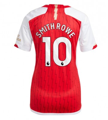 Arsenal Emile Smith Rowe #10 Primera Equipación Mujer 2023-24 Manga Corta